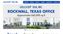 Desktop Screenshot of lollicupusa.com